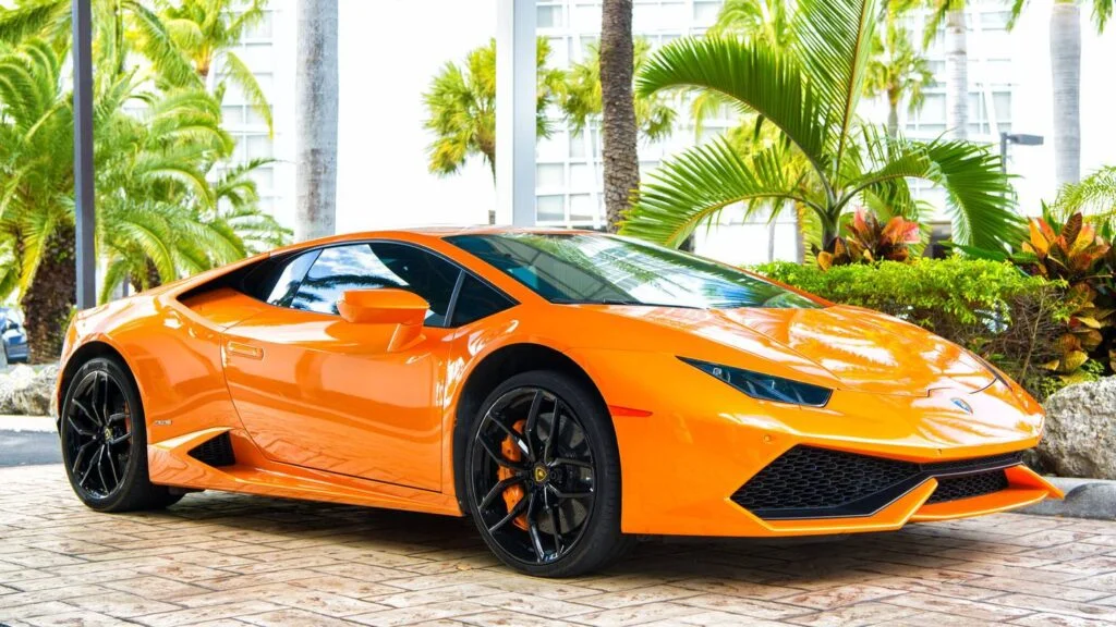 lamborghini orange autoboutiquerental