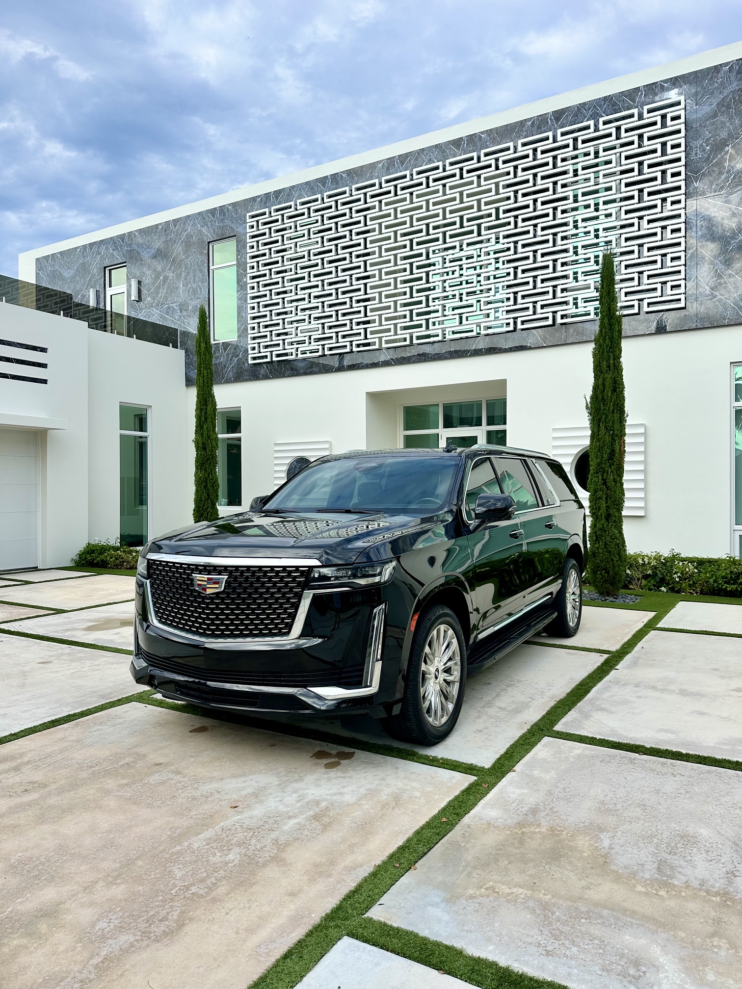 Cadillac Escalade ESV chauffeur delivery Miami