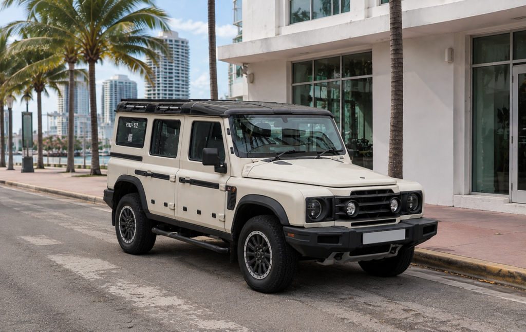 INEOS Grenadier off-road SUV rental Miami