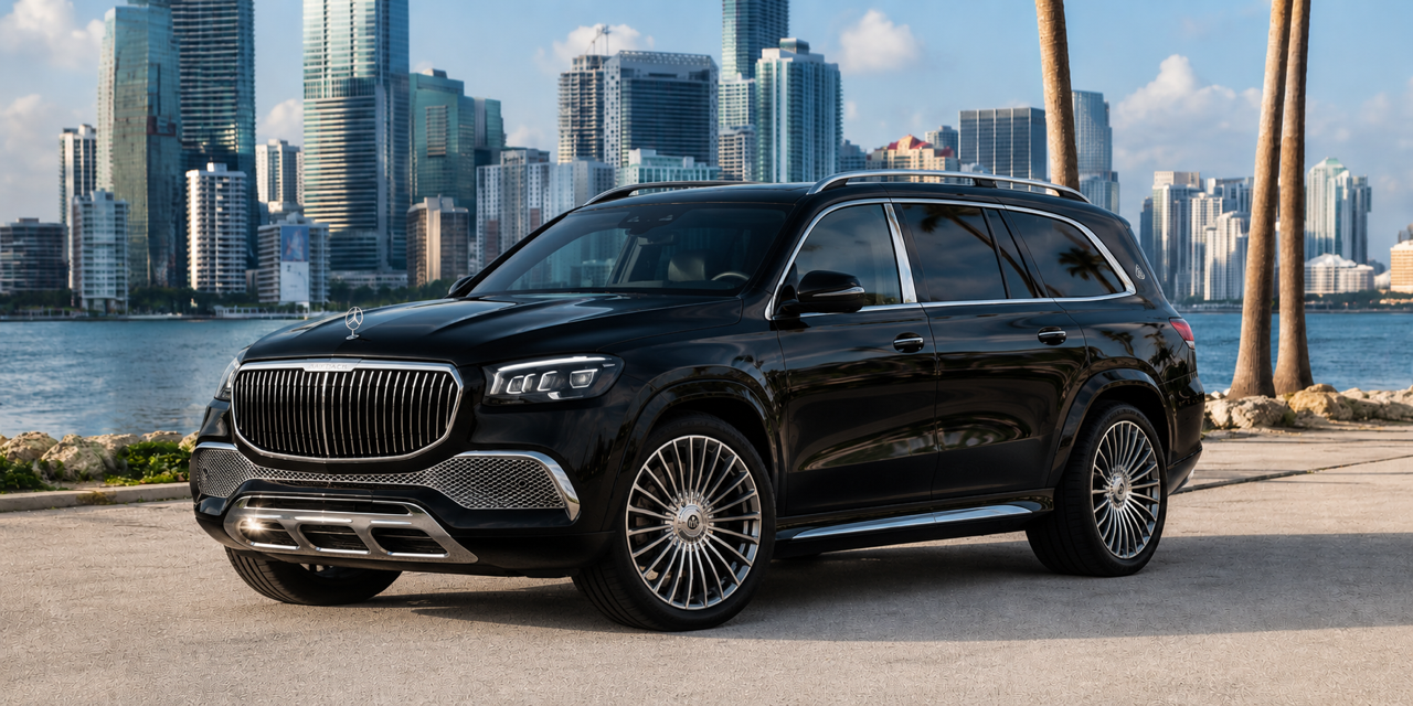 Mercedes-Maybach SUV chauffeur service Miami