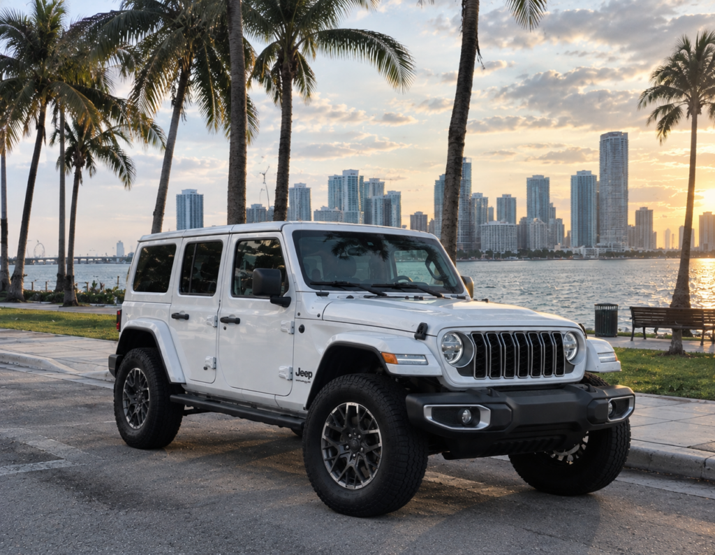 Jeep Wrangler Sahara Rental Miami
