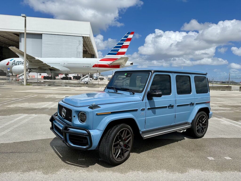 Mercedes-Benz G63 AMG delivered to Signature Flight Support at Miami International Airport